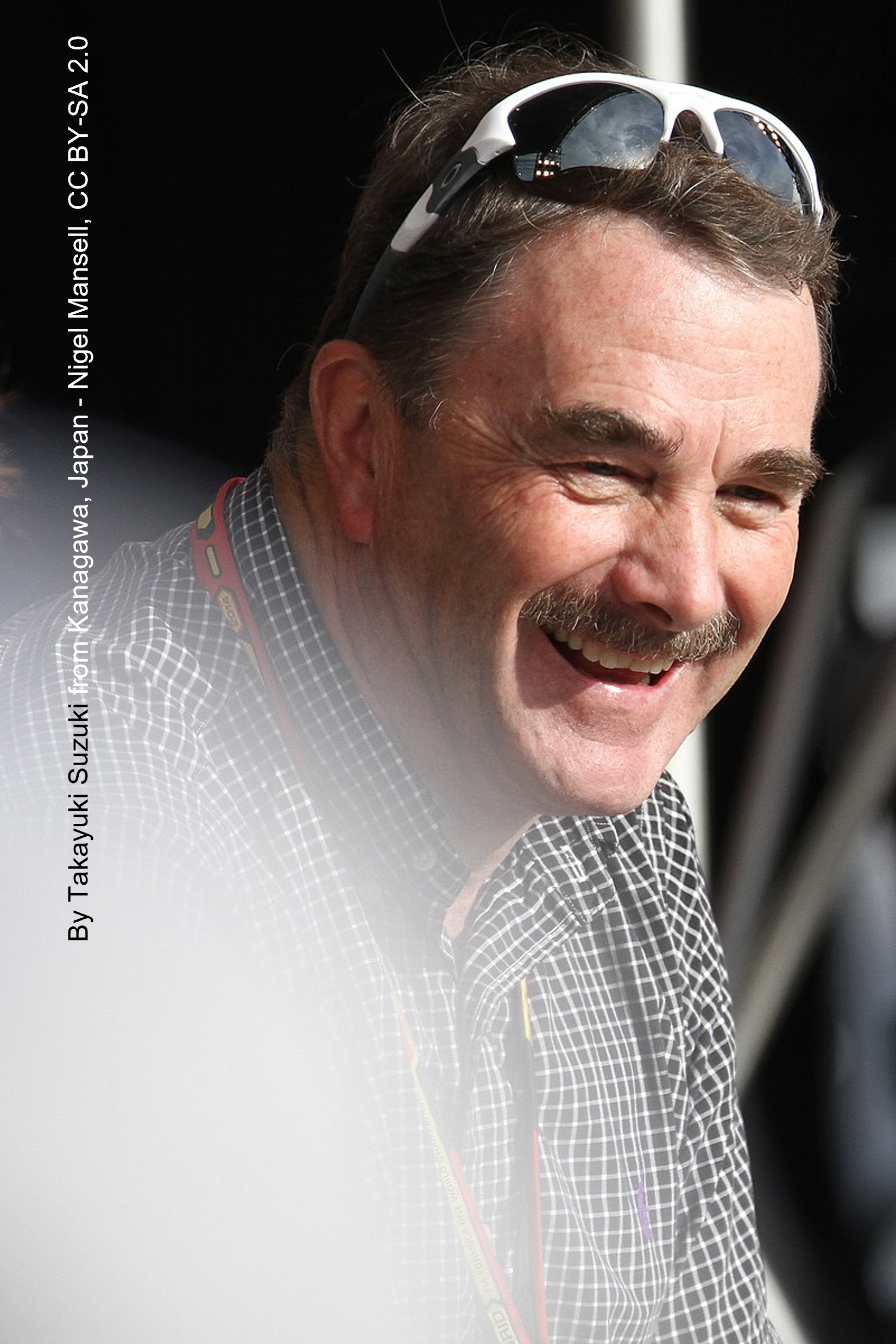 Nigel Mansell CBE, now the club's president