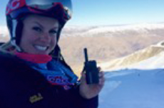 Chemmy Alcott with Kenwood PKT-23