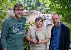 Kenwood Comms in the Leipzig Zoo