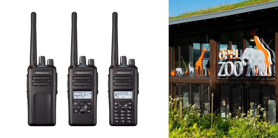 KENWOOD NX-3000 handheld radios