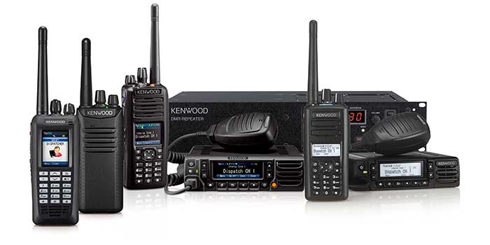 DMR range by Kenwood