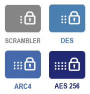 Secure encryption in radiocommunications