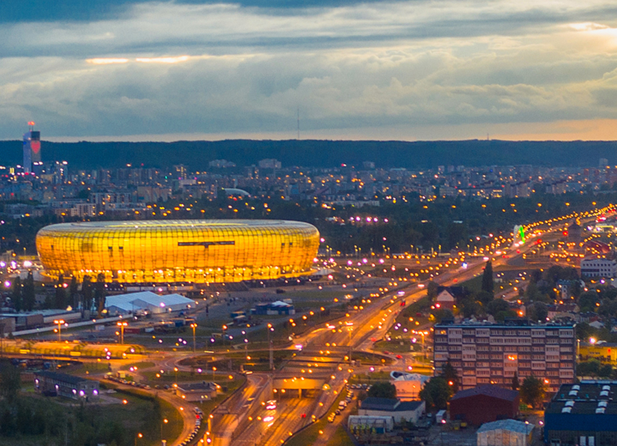 NEXEDGE NXDN digital system for Polsat Plus Arena Gdańsk 